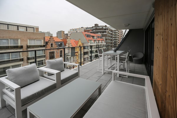 Foto van Appartement in Middelkerke met groot terras - Vakantiehuis in Middelkerke - TerraceBalcony