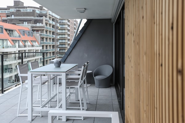 Foto van Appartement in Middelkerke met groot terras - Vakantiehuis in Middelkerke - TerraceBalcony