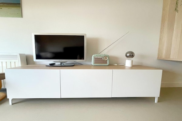 Foto van Appartement aan Belgische kust met zeezicht - Vakantiehuis in MIDDELKERKE - LivingRoom
