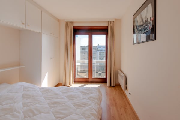Foto van Appartement in Middelkerke met Zeezicht - Vakantiehuis in MIDDELKERKE - BedRoom