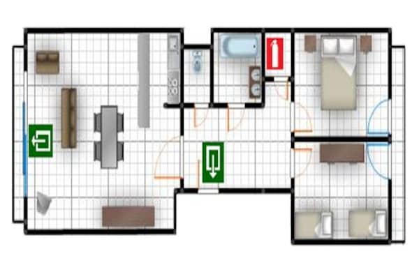 Foto van Appartement in Middelkerke met Zeezicht - Vakantiehuis in MIDDELKERKE - Ambiance