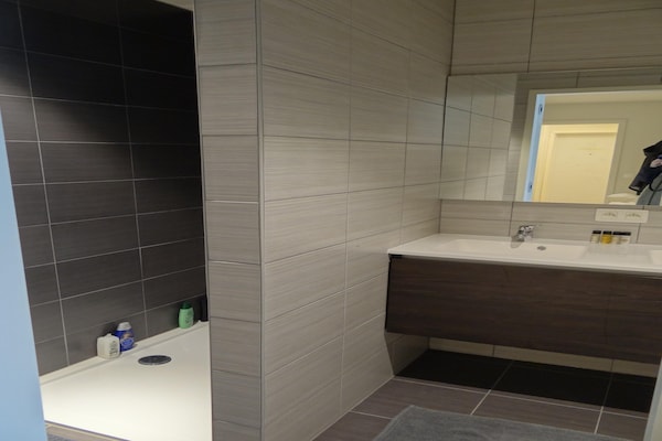 Foto van Appartement in Nieuwpoort vlakbij het strand - Vakantiehuis in Nieuwpoort - BathRoom