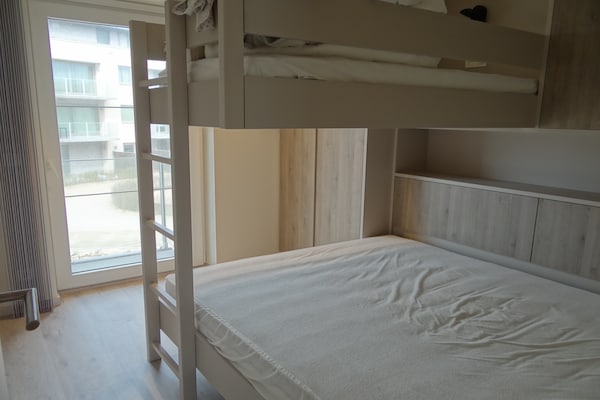 Foto van Appartement in Nieuwpoort vlakbij het strand - Vakantiehuis in Nieuwpoort - BedRoom