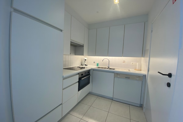Foto van Appartement in Nieuwpoort met uitzicht op zee - Vakantiehuis in Nieuwpoort - Kitchen