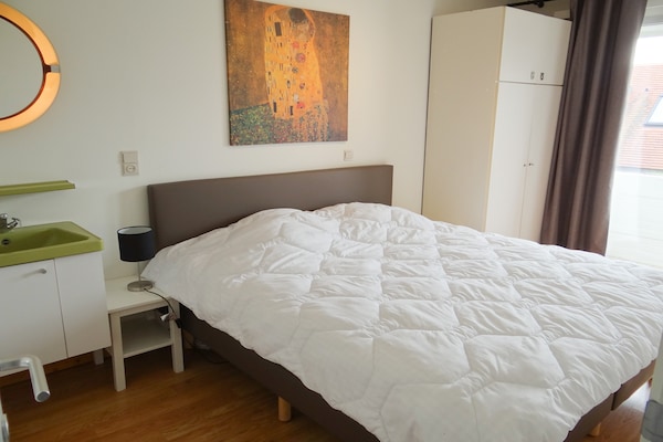 Foto van Appartement in Nieuwpoort met Zeezicht - Vakantiehuis in NIEUWPOORT - BedRoom