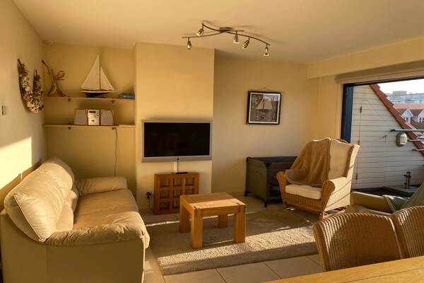 Foto van Appartement in Nieuwpoort nabij het strand - Vakantiehuis in Nieuwpoort - LivingRoom