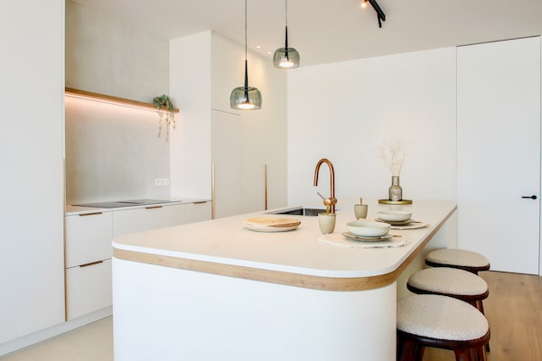 Foto van Appartement in Nieuwpoort met uitzicht op zee - Vakantiehuis in NIEUWPOORT - Kitchen