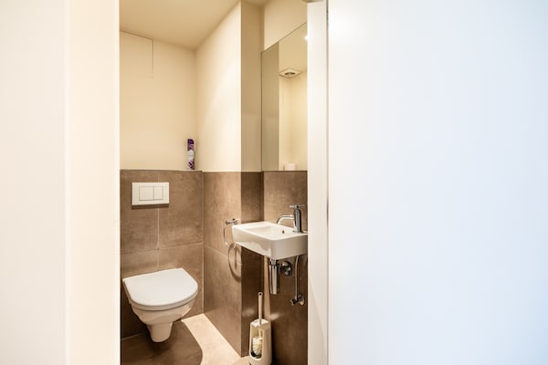 Foto van Appartement aan de kust met strandtoegang - Vakantiehuis in Oostduinkerke - BathRoom