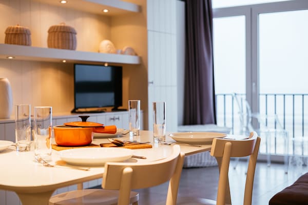 Foto van Appartement aan de kust met strandtoegang - Vakantiehuis in Oostduinkerke - Ambiance