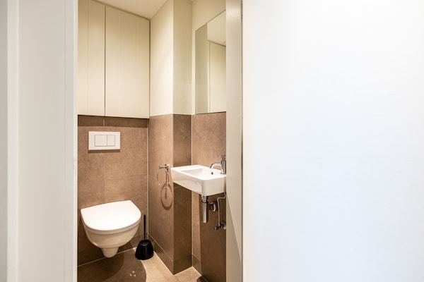 Foto van Appartement aan Belgische kust met zeezicht - Vakantiehuis in Oostduinkerke - BathRoom