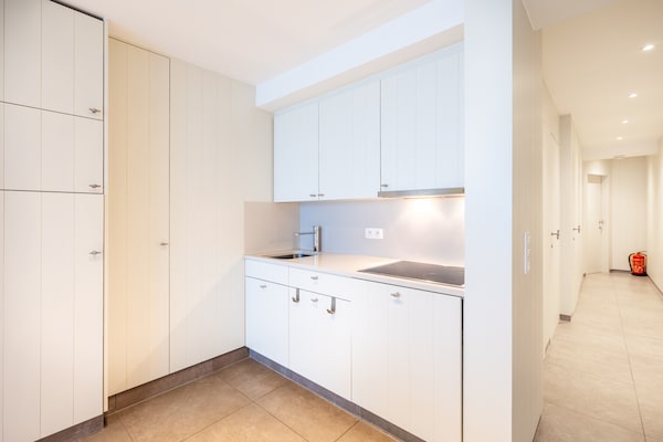 Foto van Appartement aan Belgische kust met zeezicht - Vakantiehuis in Oostduinkerke - Kitchen
