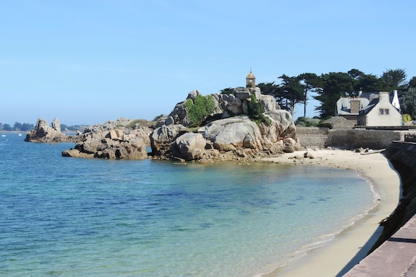 Foto van Stenen Huis in Bretagne bij Zandstrand - Vakantiehuis in Penvénan - AreaSummer5KM