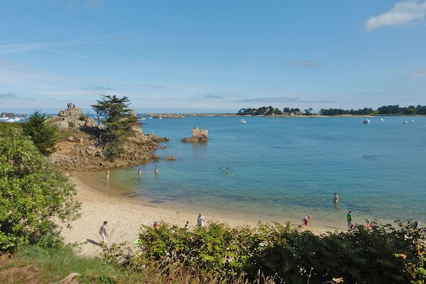 Foto van Stenen Huis in Bretagne bij Zandstrand - Vakantiehuis in Penvénan - AreaSummer5KM
