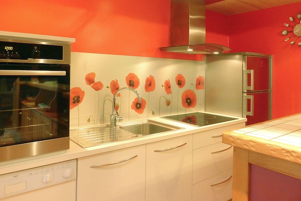 Foto van Stenen Huis in Bretagne bij Zandstrand - Vakantiehuis in Penvénan - Kitchen