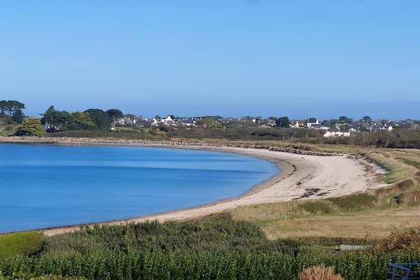 Foto van Stenen huis in Bretagne bij zandstranden - Vakantiehuis in Landéda - AreaSummer1KM