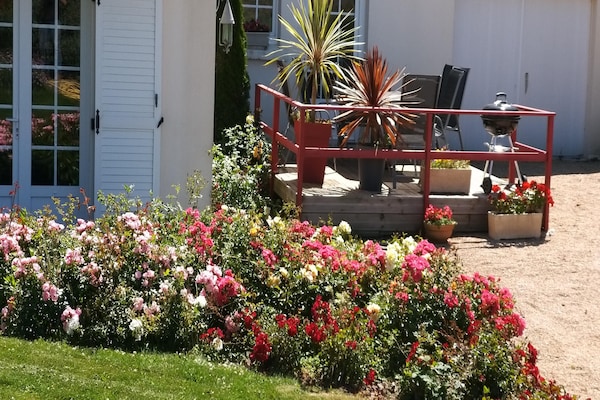 Foto van Huis in Bretagne bij Zandstranden - Vakantiehuis in Sibiril - GardenSummer