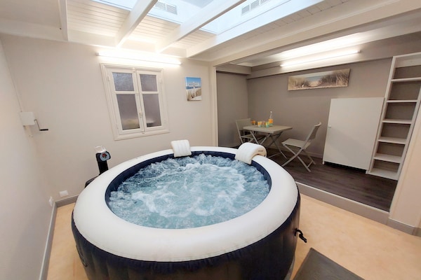 Foto van Huis in Bretagne bij Zandstranden - Vakantiehuis in Sibiril - Spa