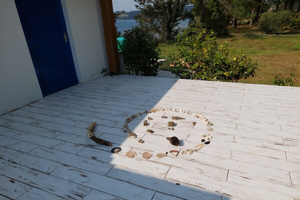 Foto van Villa in Le Faou met Uitzicht op Zee - Vakantiehuis in Hanvec - TerraceBalcony