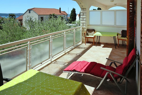 Foto van Uitje voor koppels bij de Adriatische Zee - Vakantiehuis in Biograd - terrace