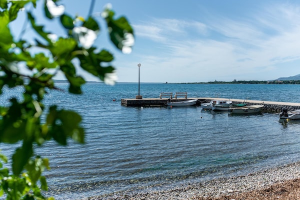 Foto van Appartement in Seline bij Paklenica Park - Vakantiehuis in Seline - WaterView