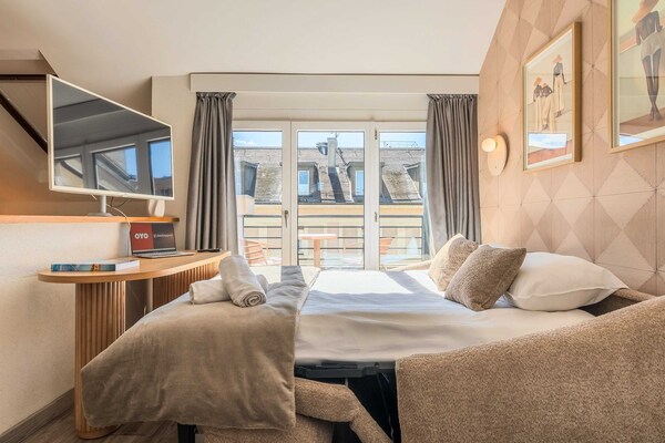 Foto van Gezellige Studio -AC- 4P- Genève - Vakantiehuis in Genève - LivingRoom