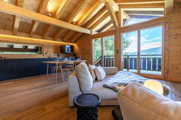 Foto van Appartement in Les Masses met terras - Vakantiehuis in Les Masses - LivingRoom