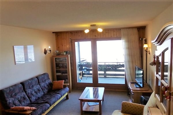 Foto van Appartement in Veysonnaz bij Skilift - Vakantiehuis in Veysonnaz - LivingRoom
