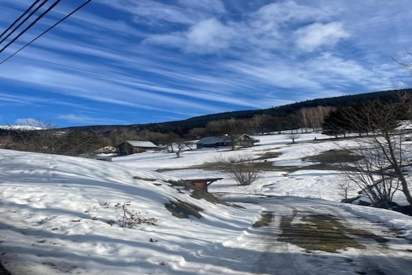 Foto van Berghut met zwembad - Vakantiehuis in Ktová - AreaWinter20KM