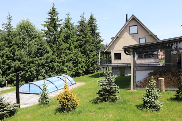 Foto van Villa in Dolní Morava bij Skigebieden - Vakantiehuis in Dolní Morava - ExteriorSummer