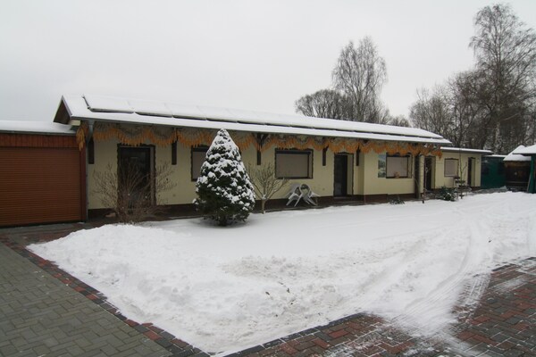 Foto van Rijtjeshuis in Lübben an der Spree - Vakantiehuis in Lübben - ExteriorWinter