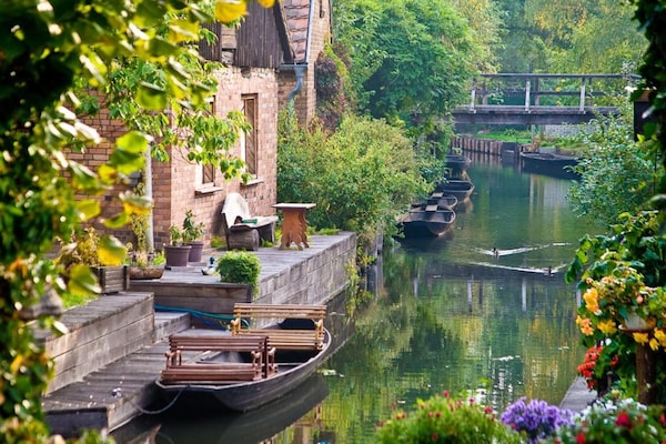 Foto van Bungalow aan de oever van de Spree, Lübben - Vakantiehuis in Lübben - WaterView
