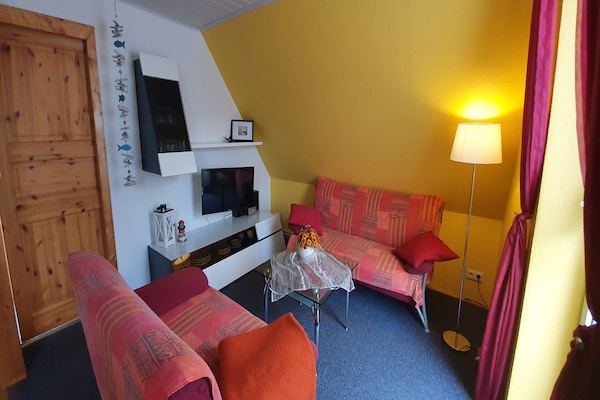 Foto van Vakantieappartement met tuin in Zweedorf - Vakantiehuis in Zweedorf - LivingRoom