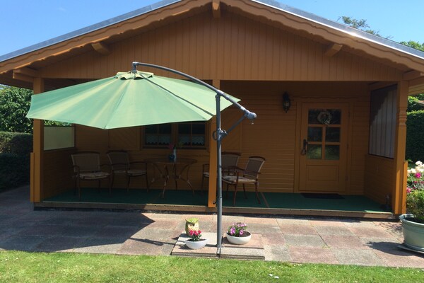 Foto van Gezellige hut aan de Oostzee - Vakantiehuis in Kägsdorf - TerraceBalcony