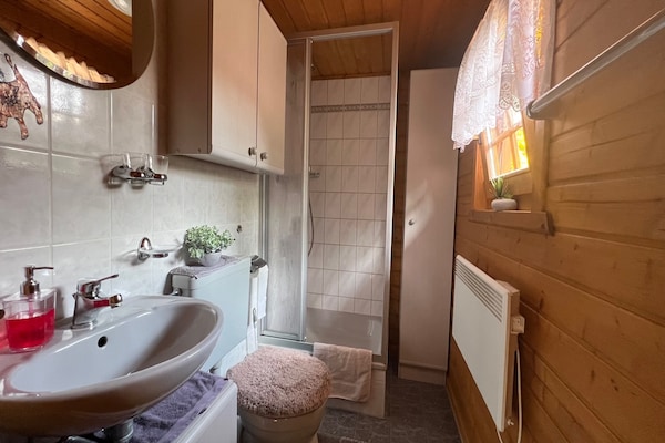 Foto van Gezellige hut aan de Oostzee - Vakantiehuis in Kägsdorf - BathRoom