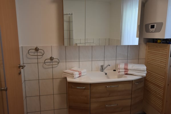Foto van Bungalow aan het strand, Boiensdorf - Vakantiehuis in Boiensdorf - BathRoom