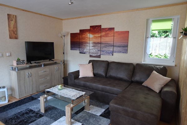Foto van Bungalow aan het strand, Boiensdorf - Vakantiehuis in Boiensdorf - LivingRoom