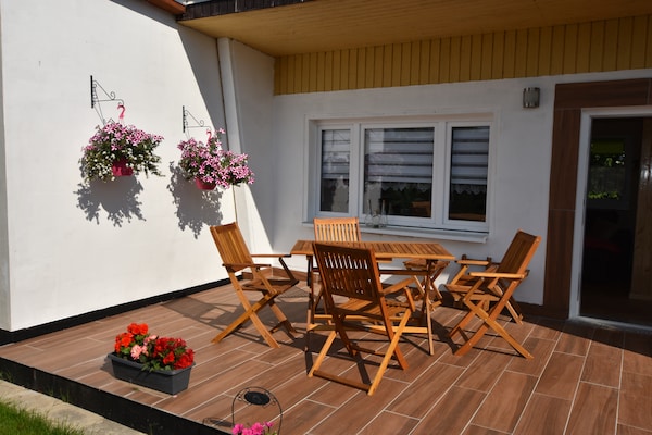 Foto van Bungalow aan het strand, Boiensdorf - Vakantiehuis in Boiensdorf - TerraceBalcony