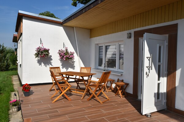 Foto van Bungalow aan het strand, Boiensdorf - Vakantiehuis in Boiensdorf - TerraceBalcony