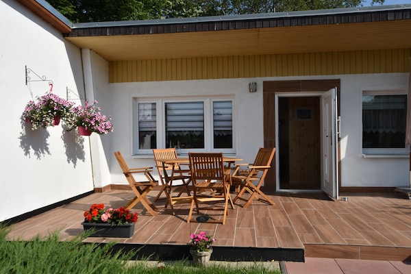 Foto van Bungalow aan het strand, Boiensdorf - Vakantiehuis in Boiensdorf - TerraceBalcony