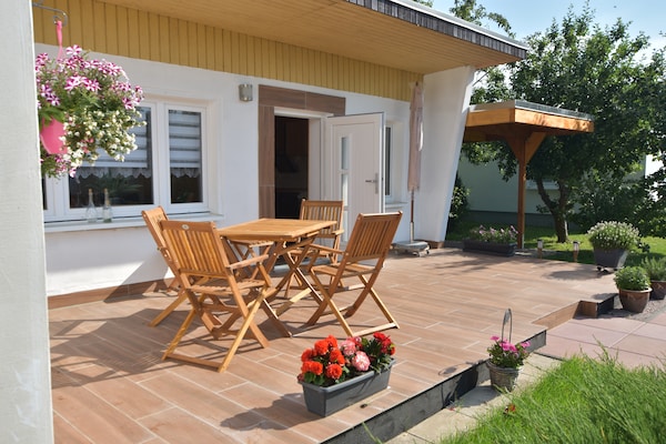 Foto van Bungalow aan het strand, Boiensdorf - Vakantiehuis in Boiensdorf - TerraceBalcony