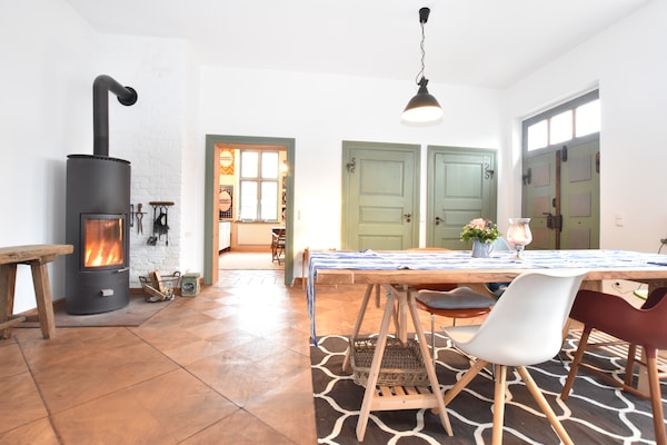 Foto van Vakantieappartement in Steffenshagen met terras - Vakantiehuis in Steffenshagen - DiningRoom