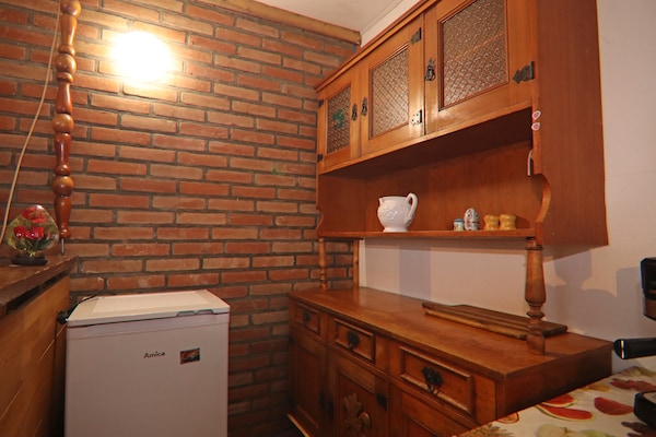 Foto van Bungalow in Stove/Boiensdorf voor twee - Vakantiehuis in Boiensdorf - Kitchen