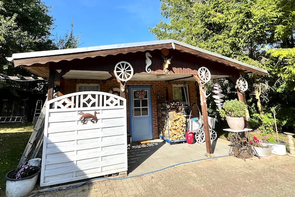 Foto van Bungalow in Stove/Boiensdorf voor twee - Vakantiehuis in Boiensdorf - ExteriorSummer