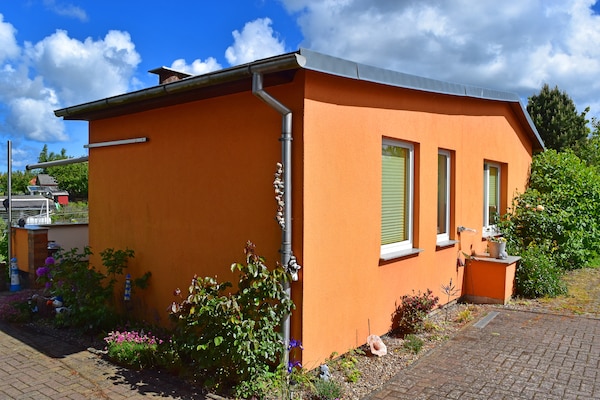 Foto van Idyllische bungalow aan de Oostzeekust - Vakantiehuis in Reddelich - ExteriorSummer