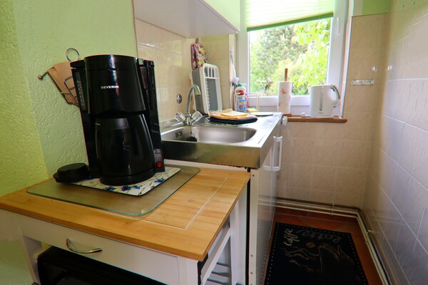 Foto van Idyllische bungalow aan de Oostzeekust - Vakantiehuis in Reddelich - Kitchen