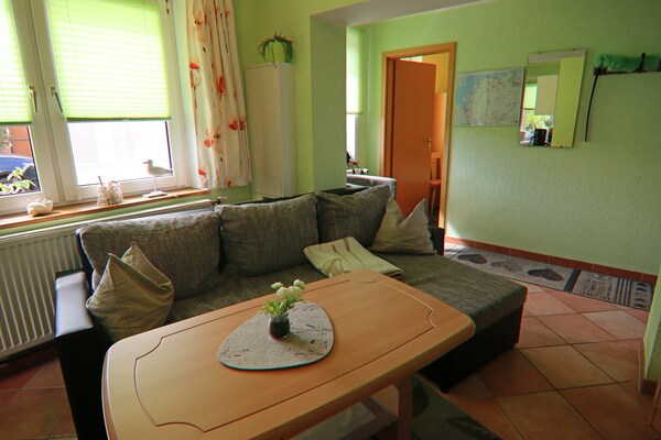 Foto van Idyllische bungalow aan de Oostzeekust - Vakantiehuis in Reddelich - LivingRoom