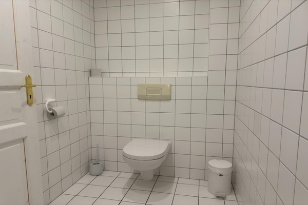 Foto van Appartement in Semlow met tuin en terras - Vakantiehuis in Semlow - BathRoom