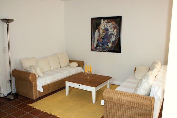 Foto van Appartement in Semlow met tuin en terras - Vakantiehuis in Semlow - LivingRoom