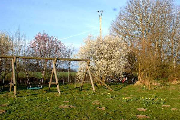 Foto van Appartement in Semlow met tuin en terras - Vakantiehuis in Semlow - AreaSummer1KM