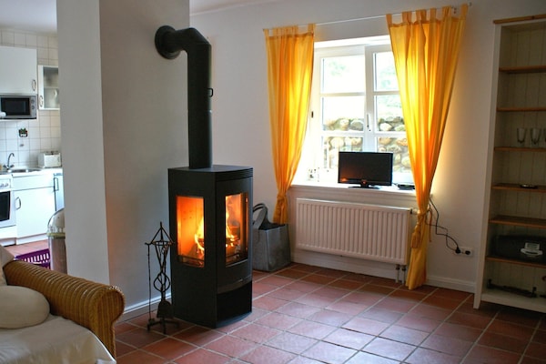Foto van Appartement in Semlow met tuin en terras - Vakantiehuis in Semlow - LivingRoom
